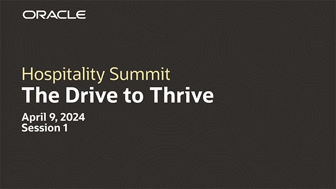 The Drive to Thrive