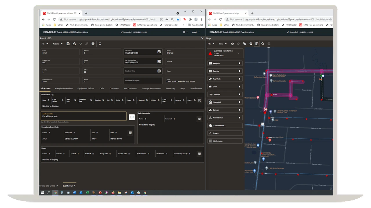 Network Management System Flex Operations image