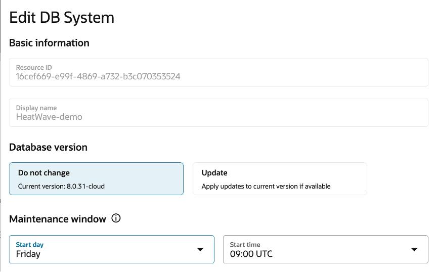 Upgrading MySQL Server