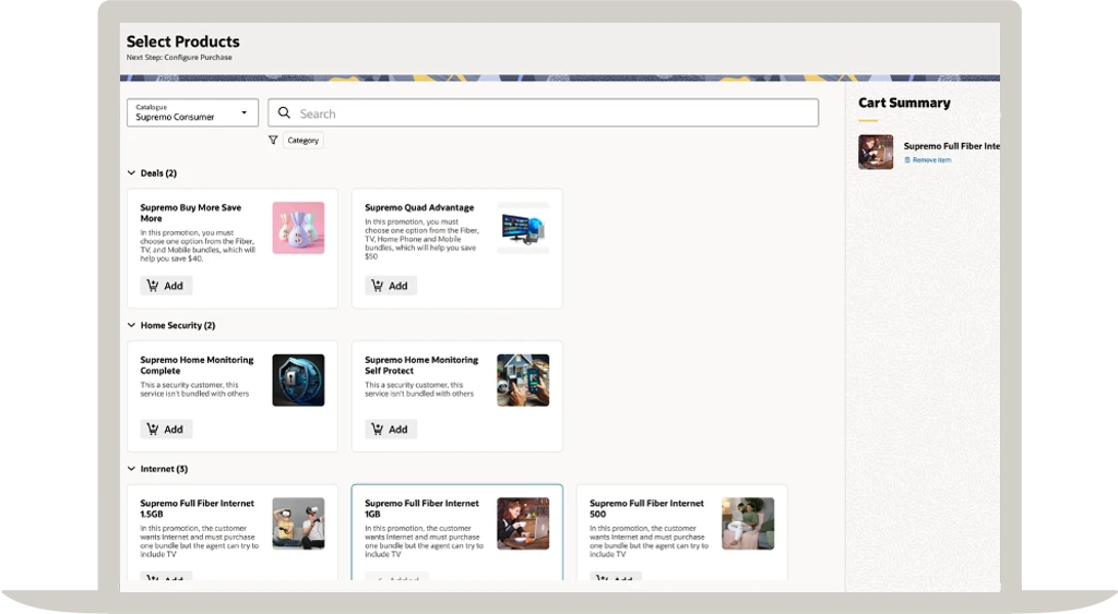 sales screenshot