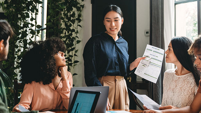 Crea un business più ecologico Oracle Fusion Sustainability